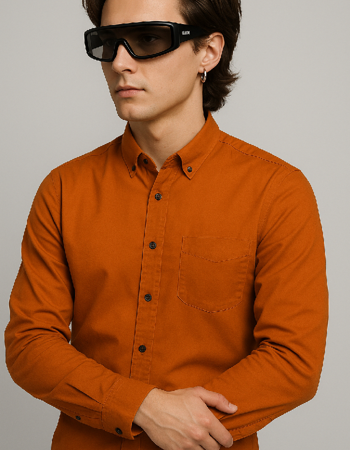 Burnt Orange Shirt
