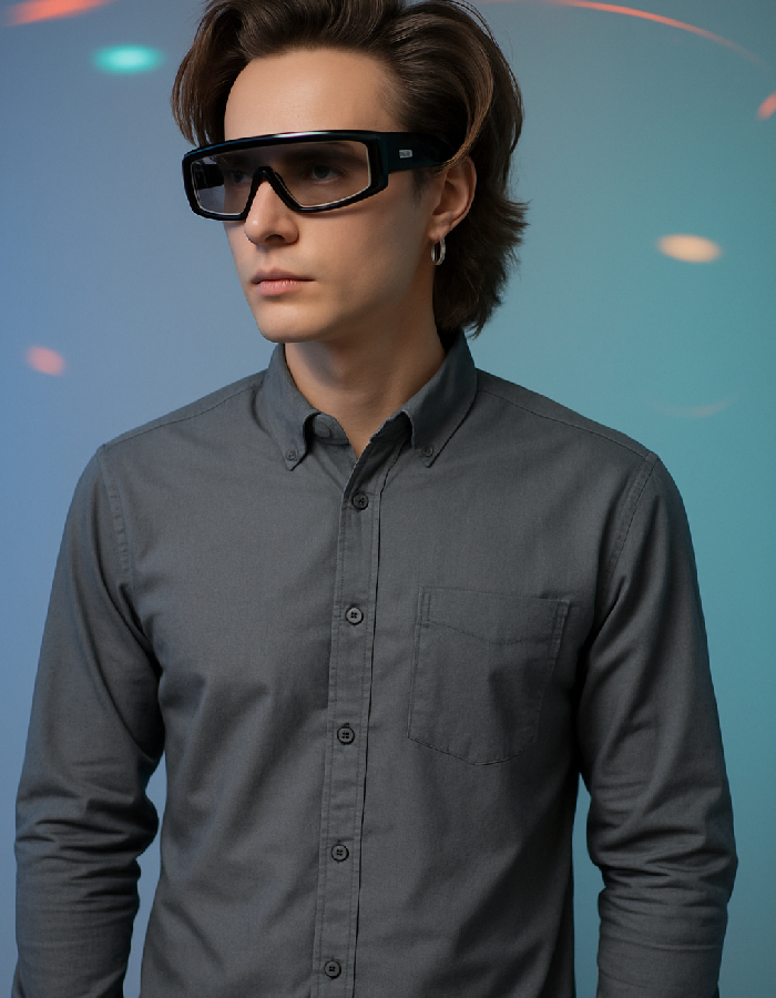 Charcoal Gray Shirt