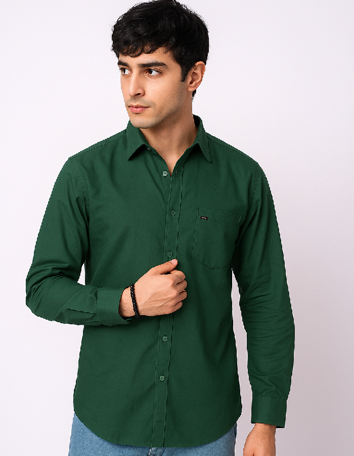 Dark Green Shirt