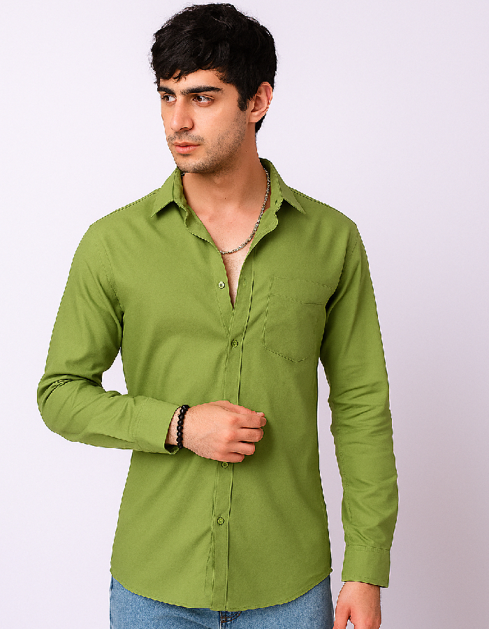 Moss Green Shirt