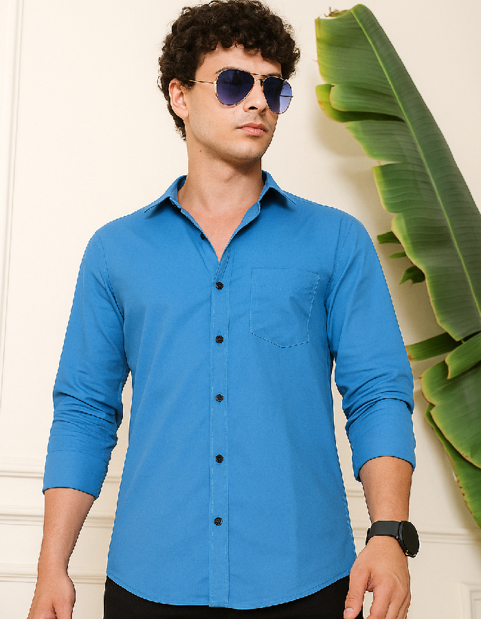 Ocean Blue Shirt