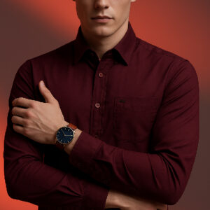 Oxblood Shirt