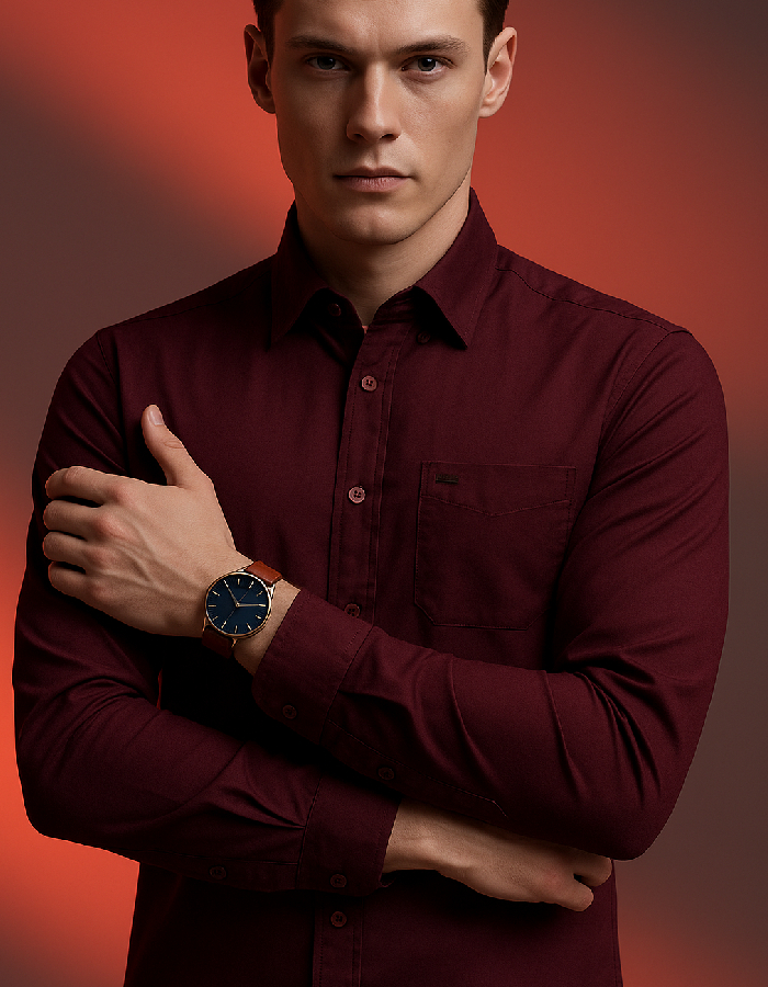 Oxblood Shirt