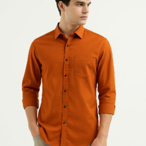 Rust Orange Shirt