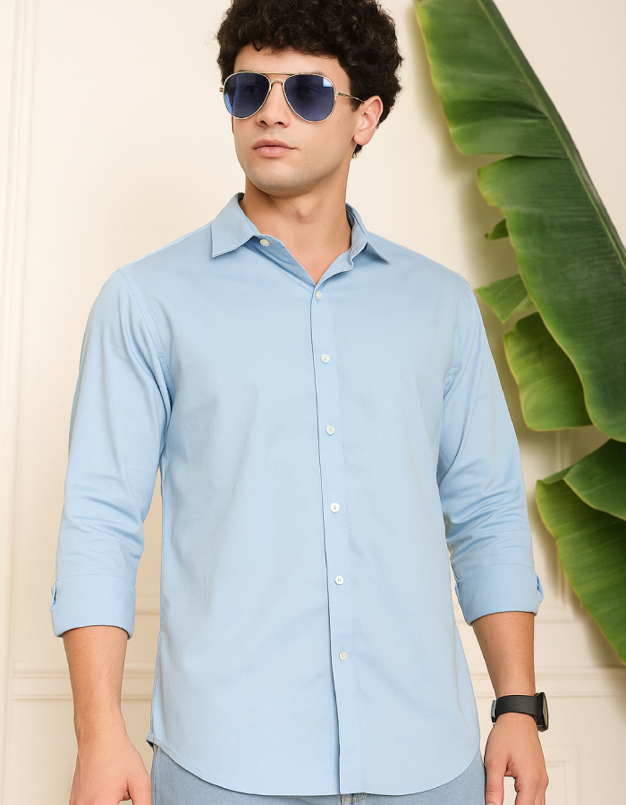 Sky Plain Shirt